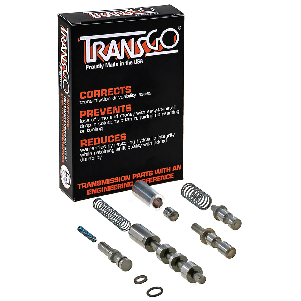 Transgo SK 8L90 Shift Kit – Valve Body Repair For 8L45 & 8L90 Transmissions (2015+), Performance Valves & Springs